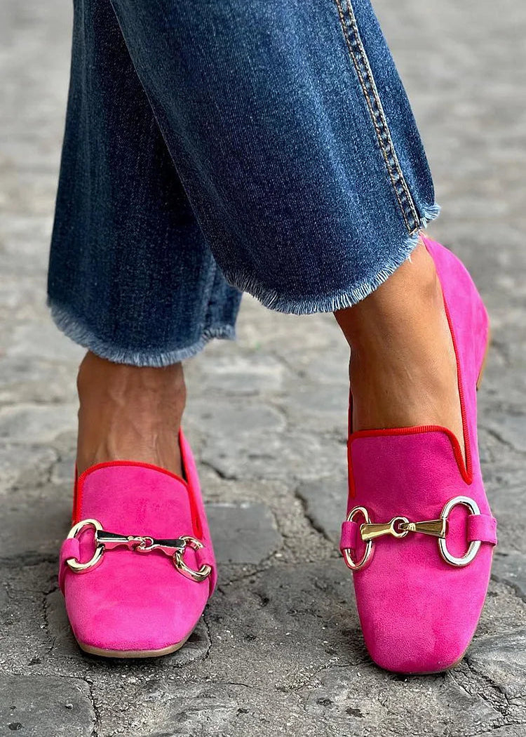 Belmonte Mocasin Rosa Fluor