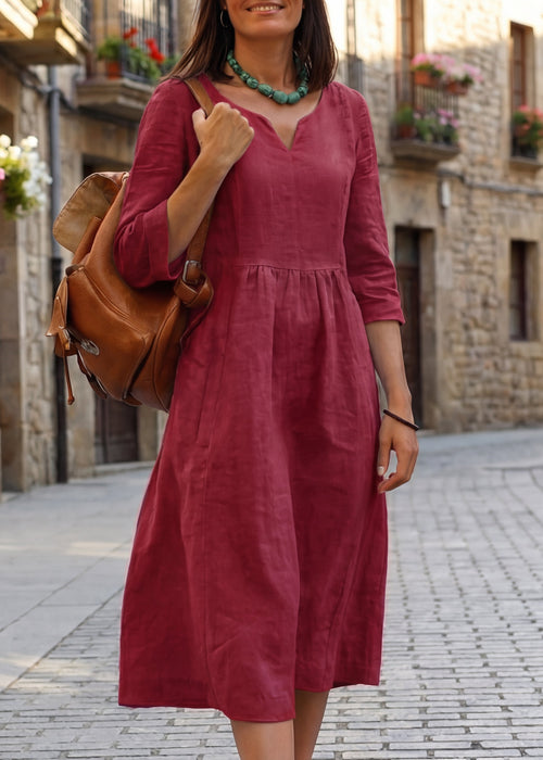 Amapola Vestido Manga 3/4