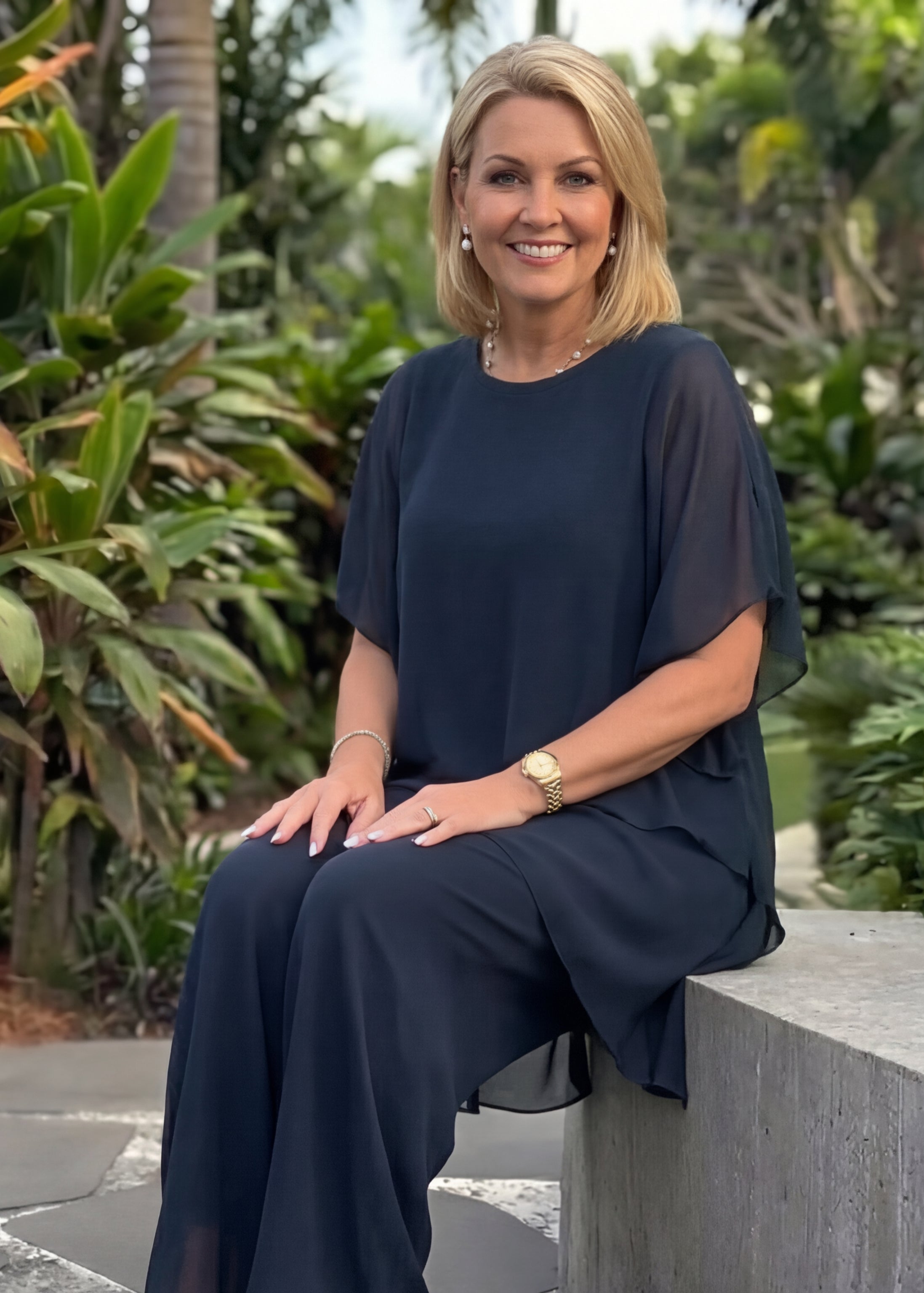 Bárbara Conjunto Blusa Y Pantalón