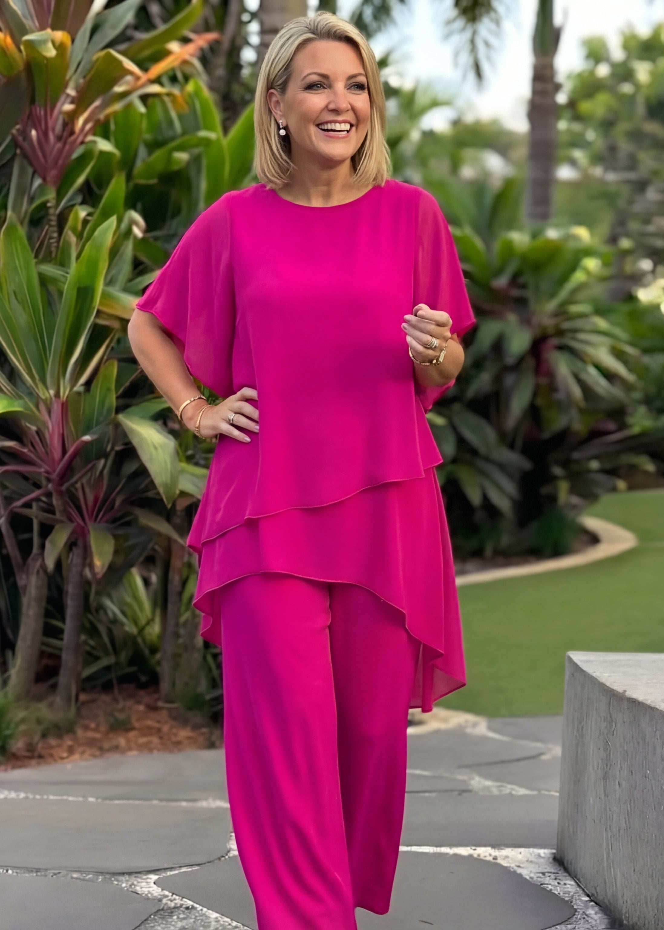 Bárbara Conjunto Blusa Y Pantalón