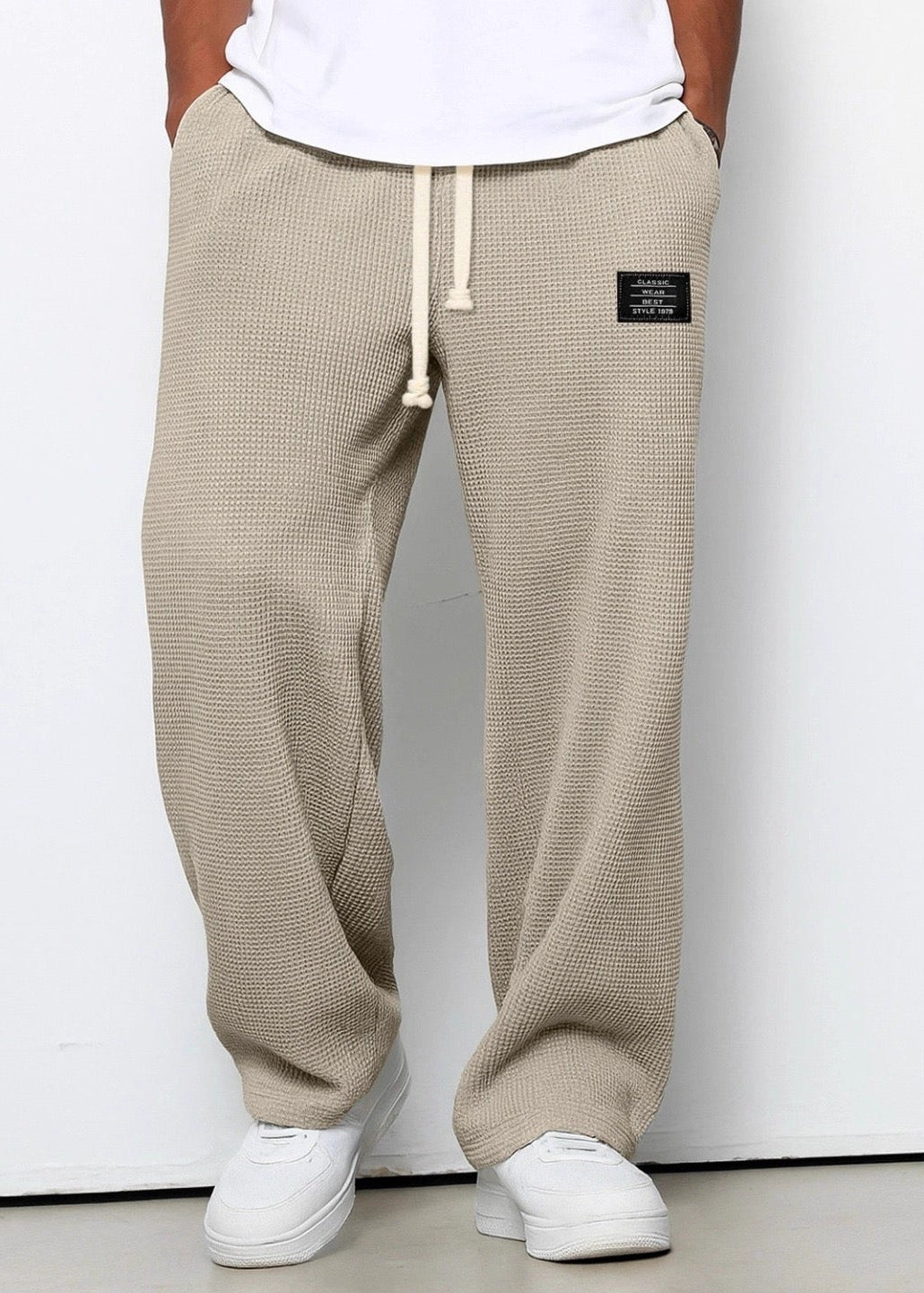 Lorenzo Pantalón Con Textura Gofre