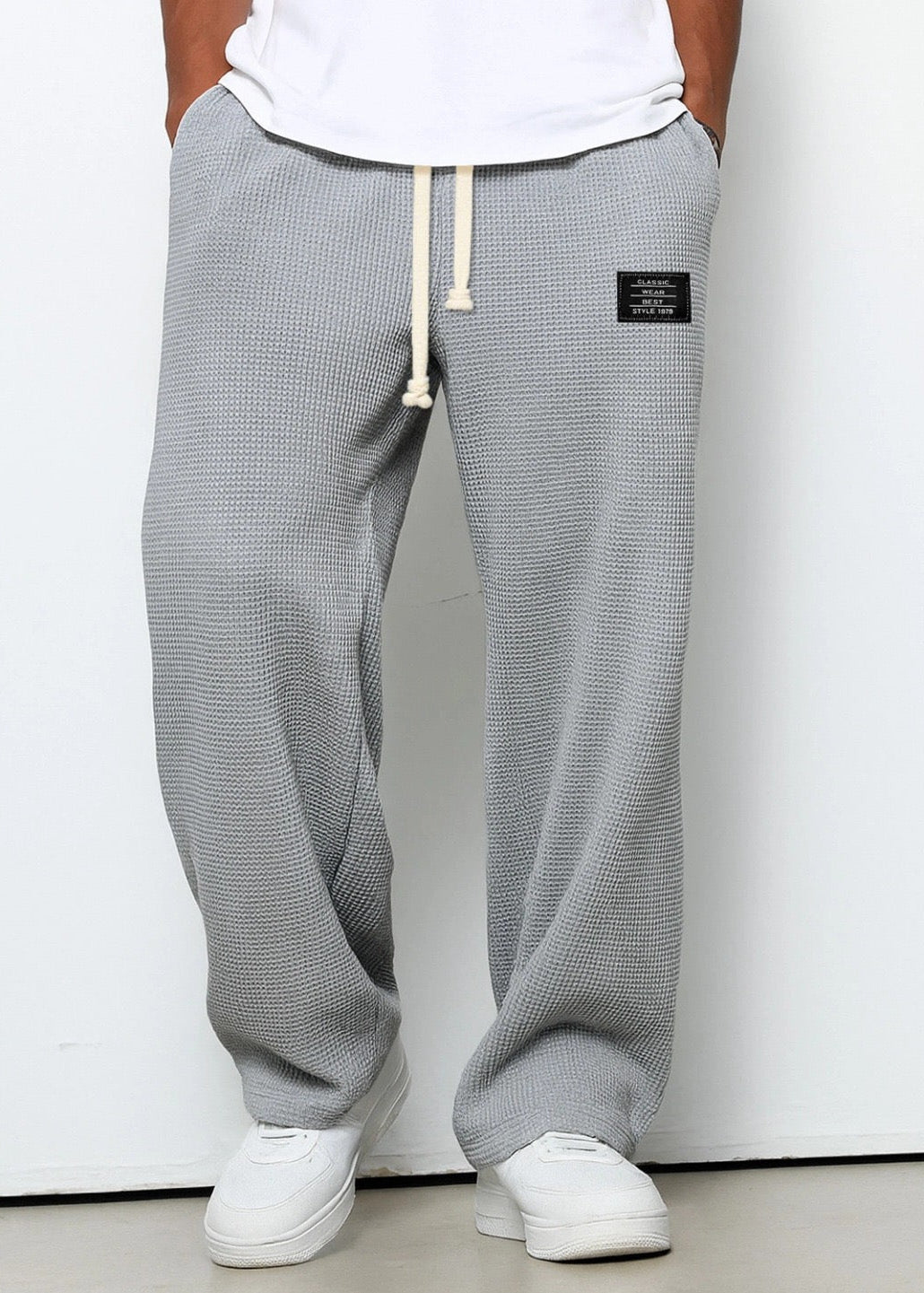 Lorenzo Pantalón Con Textura Gofre