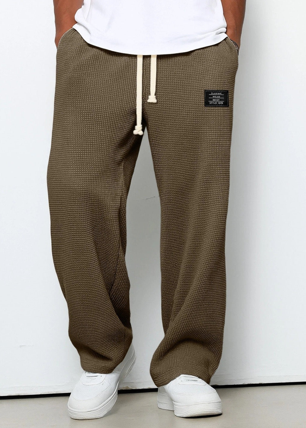 Lorenzo Pantalón Con Textura Gofre