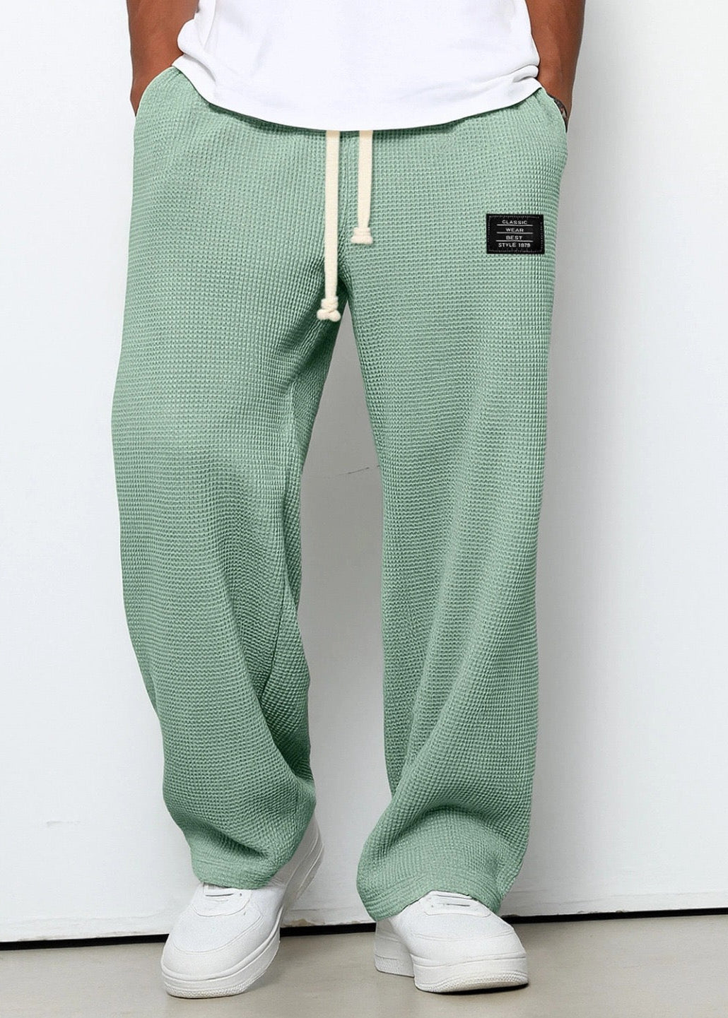 Lorenzo Pantalón Con Textura Gofre