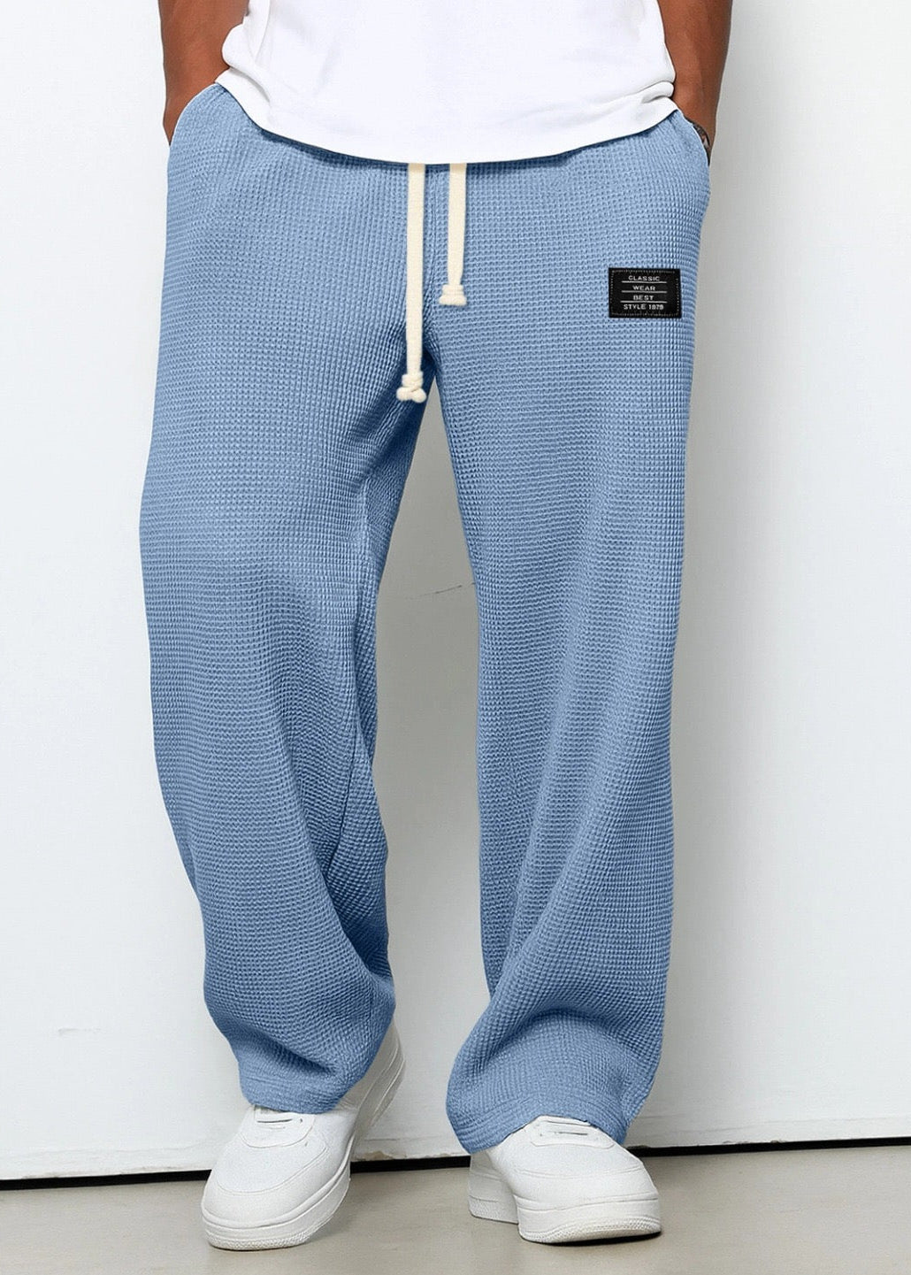 Lorenzo Pantalón Con Textura Gofre