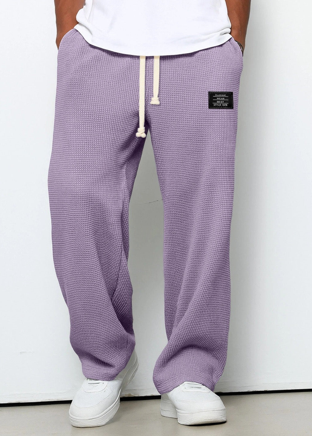 Lorenzo Pantalón Con Textura Gofre