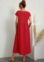 Gabriella Vestido Midi Fluido