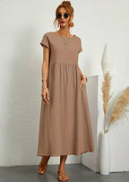 Gabriella Vestido Midi Fluido