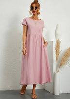 Gabriella Vestido Midi Fluido