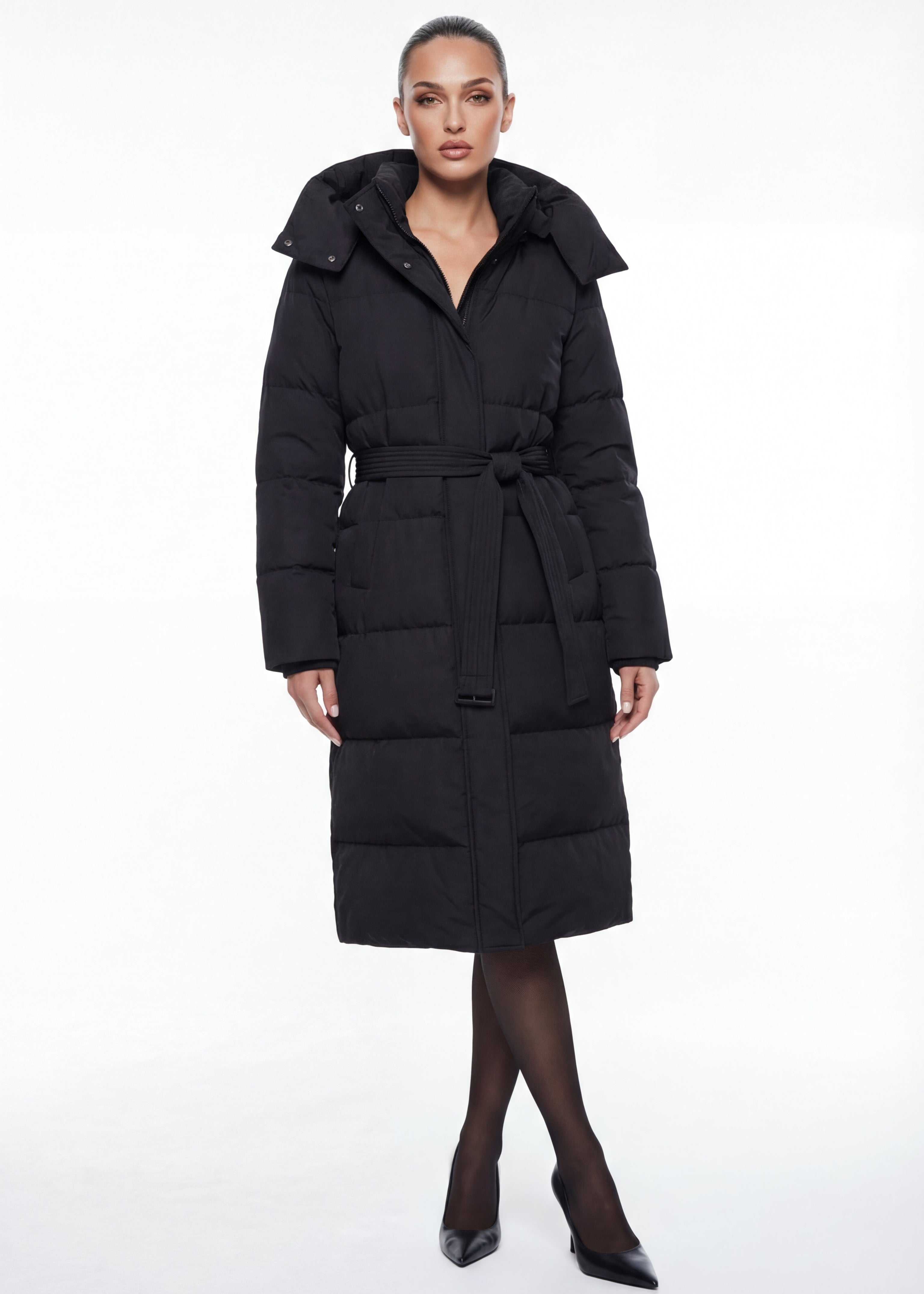 Jani Abrigo Puffer Largo