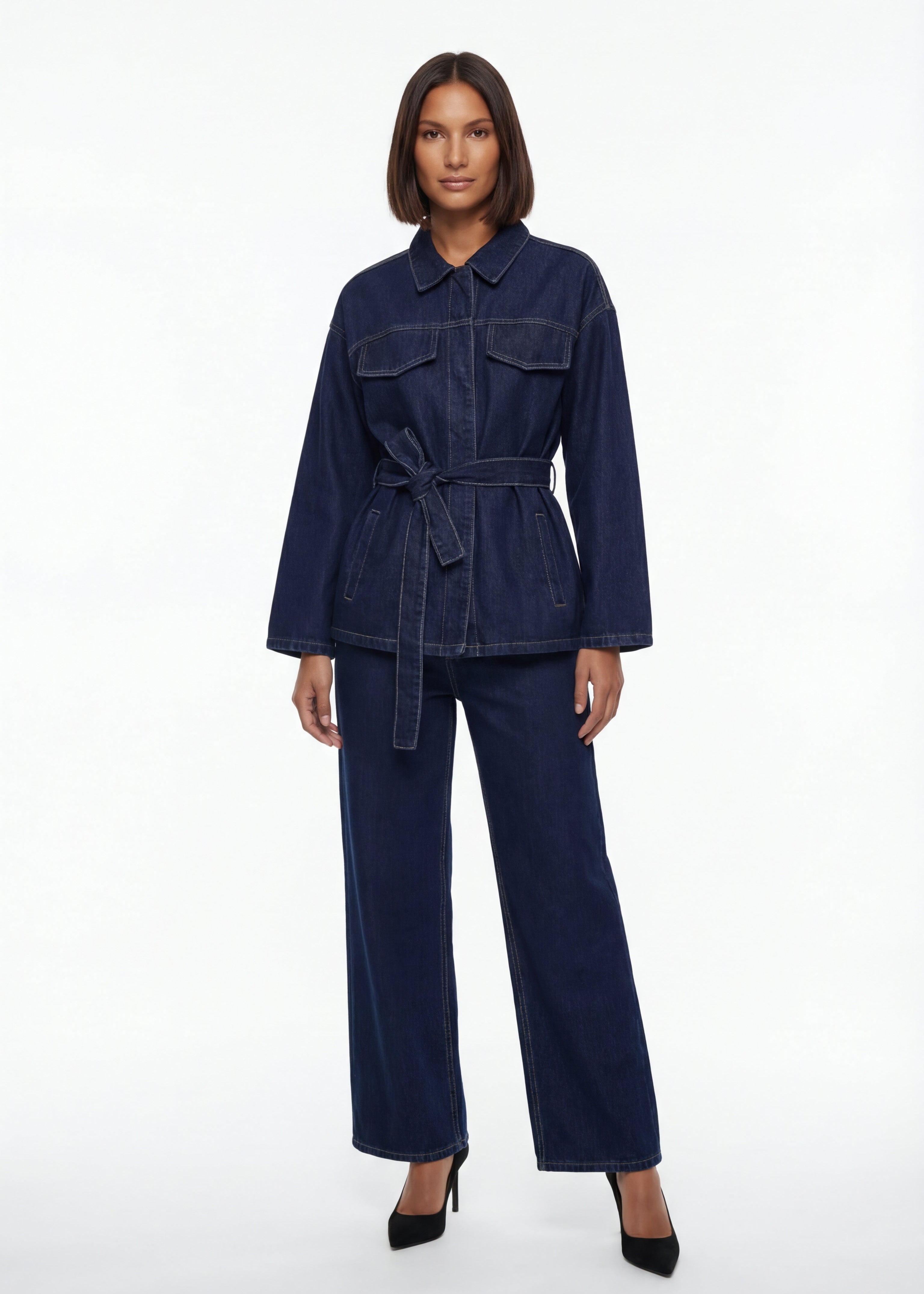 Índigo Set Chaqueta y Pantalón