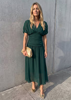 Larisa Vestido Largo Escote V