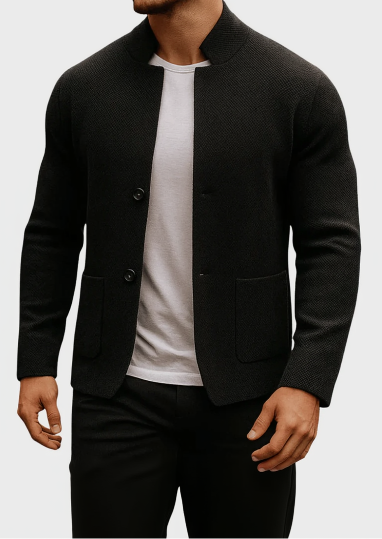 Firenze Cardigan de Punto Texturizado