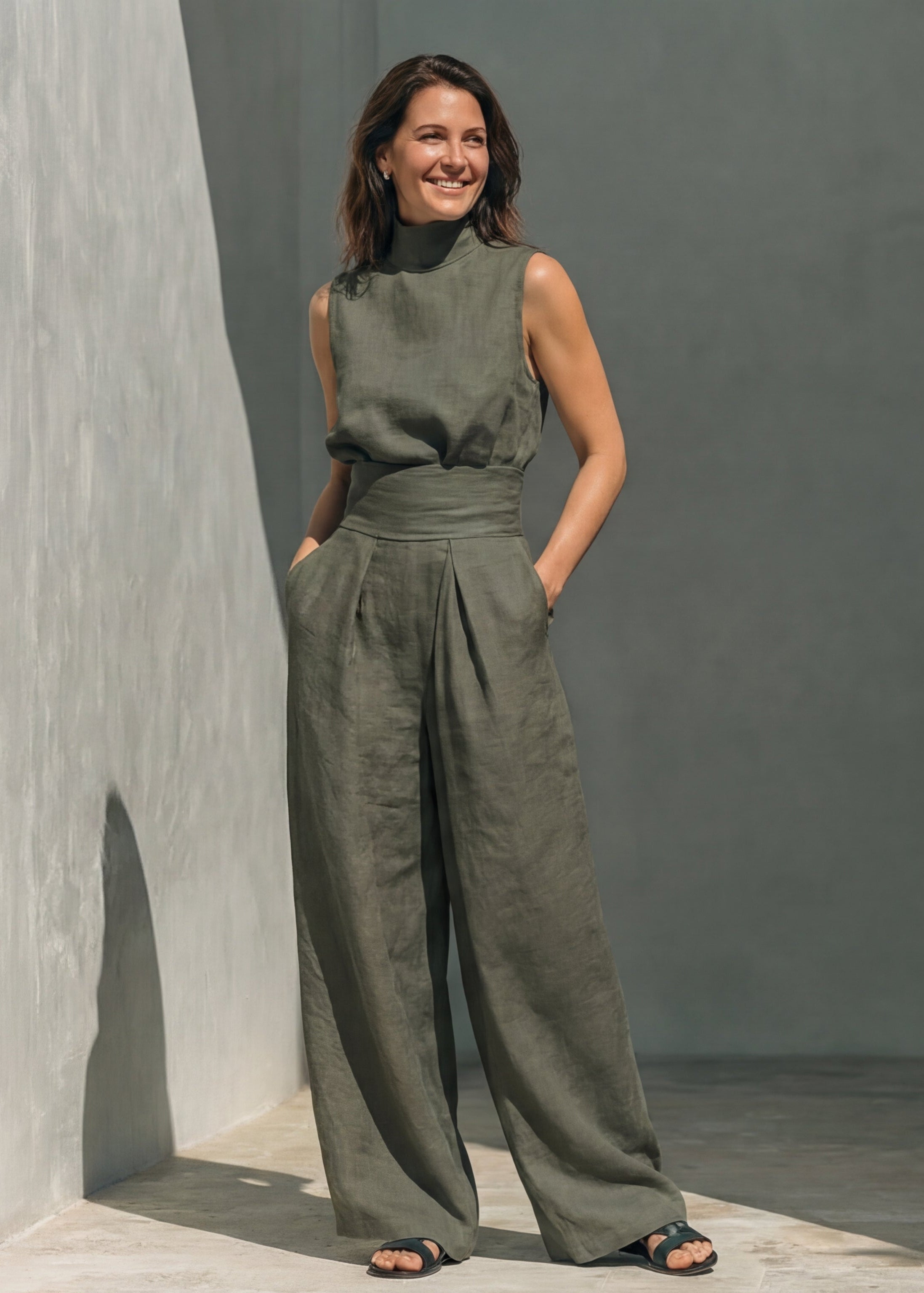 Abril Set Blusa Y Pantalón