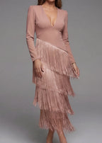 Zaira Vestido Flecos