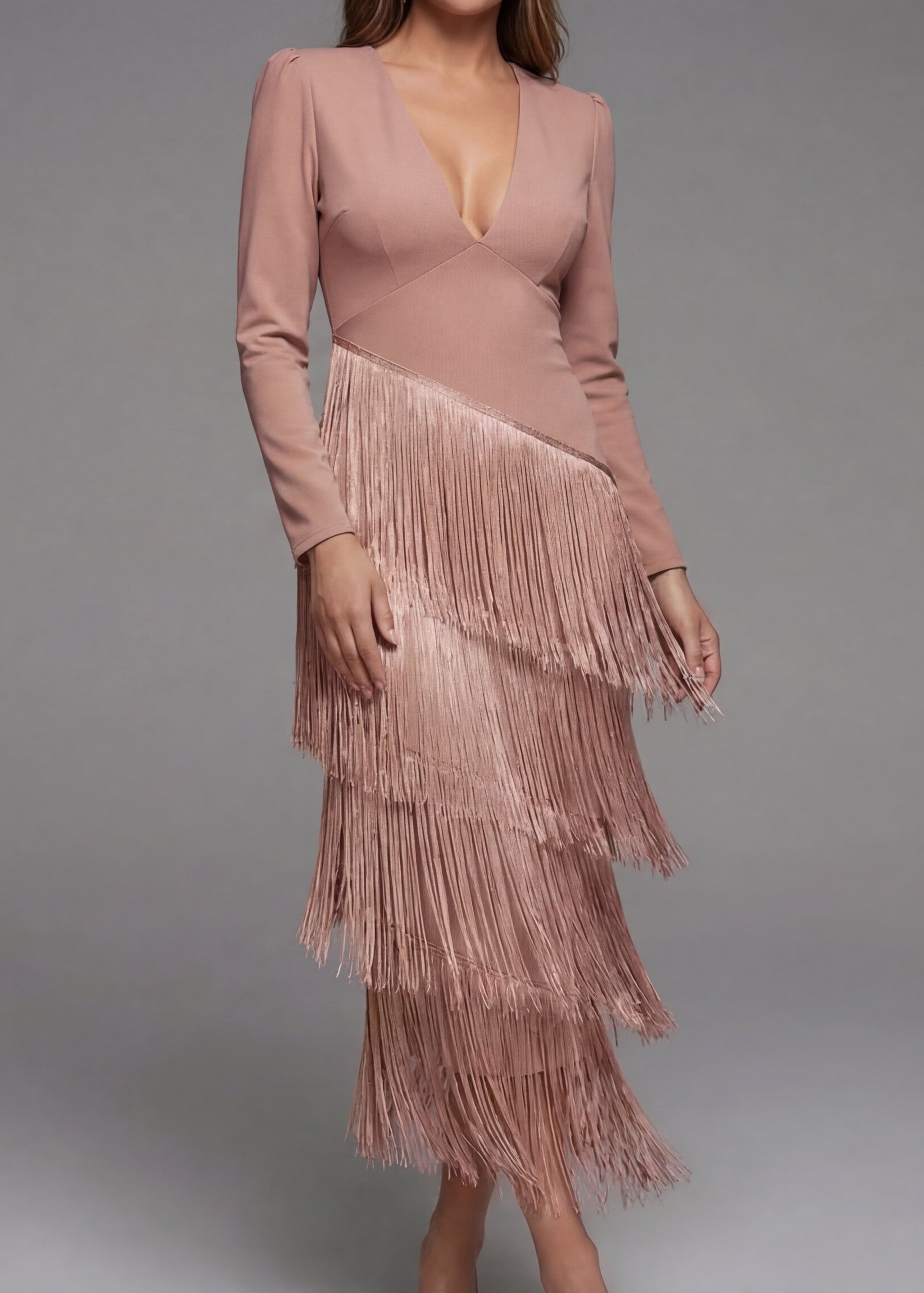 Zaira Vestido Flecos