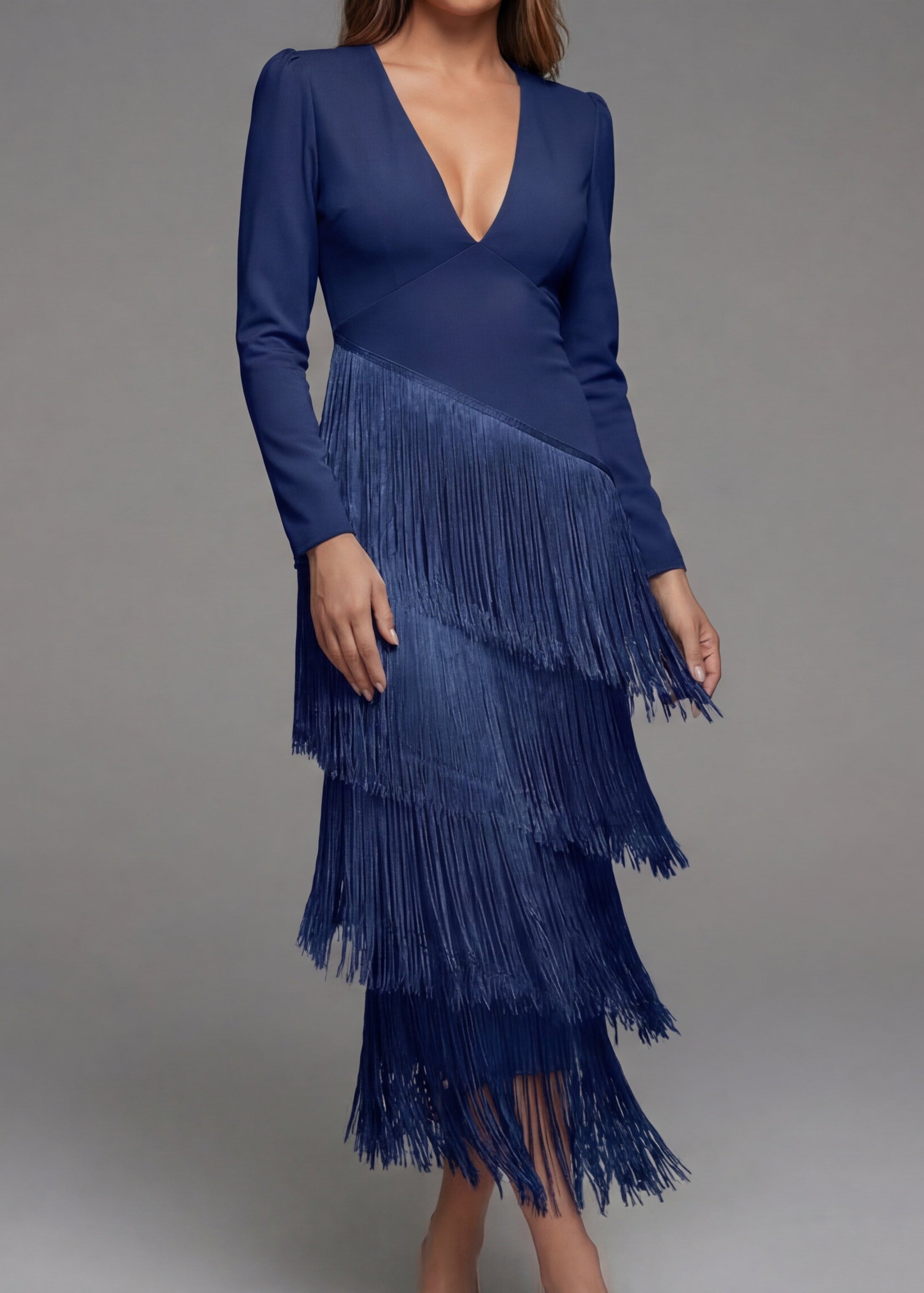 Zaira Vestido Flecos