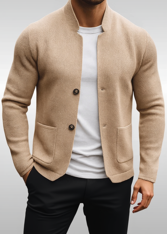 Firenze Cardigan de Punto Texturizado