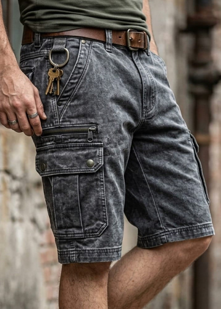 André Bermudas Denim