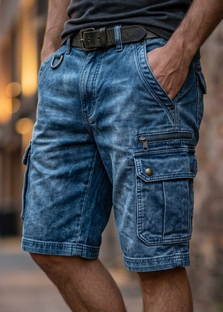 André Bermudas Denim