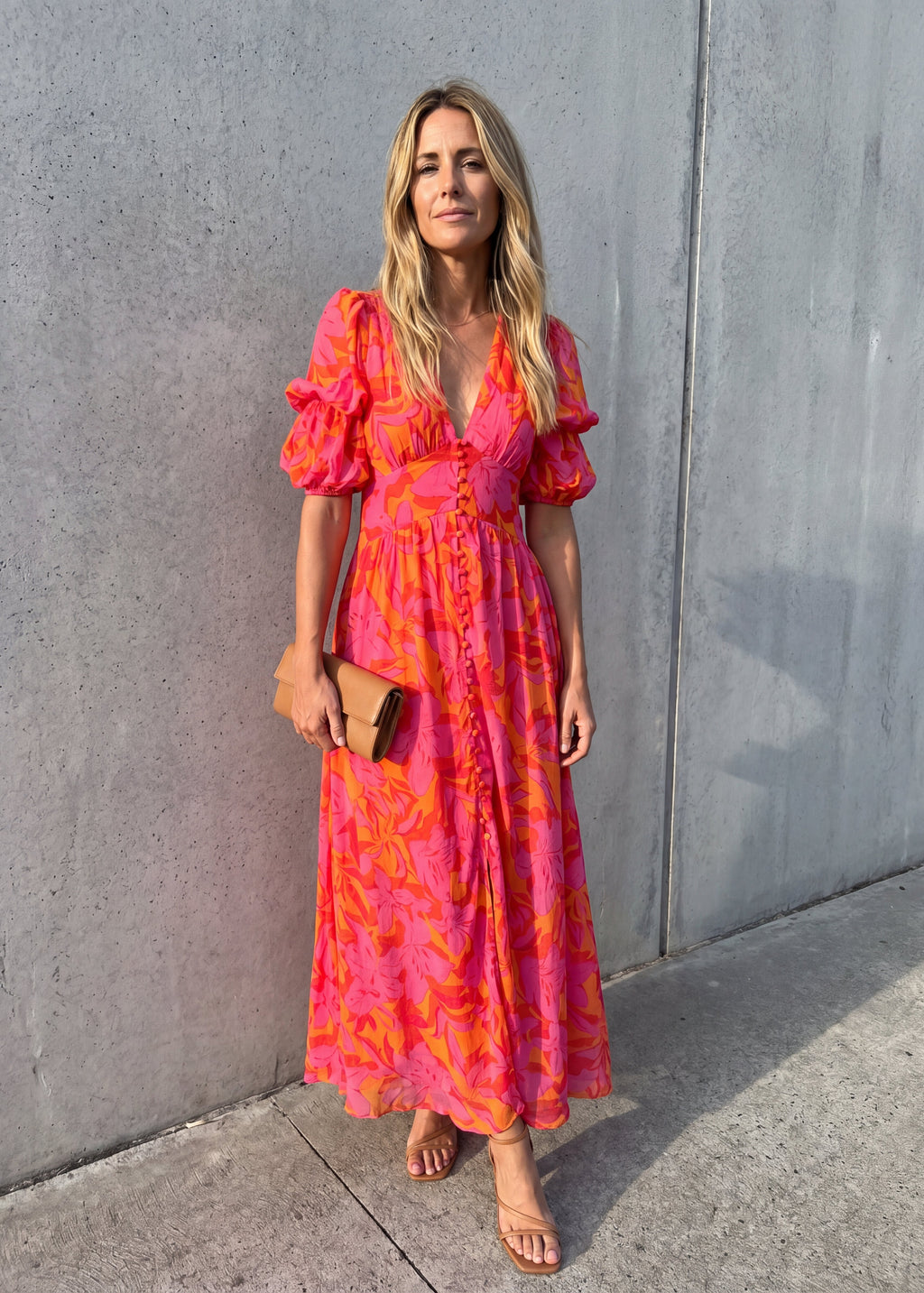 Roxie Vestido Maxi Floral