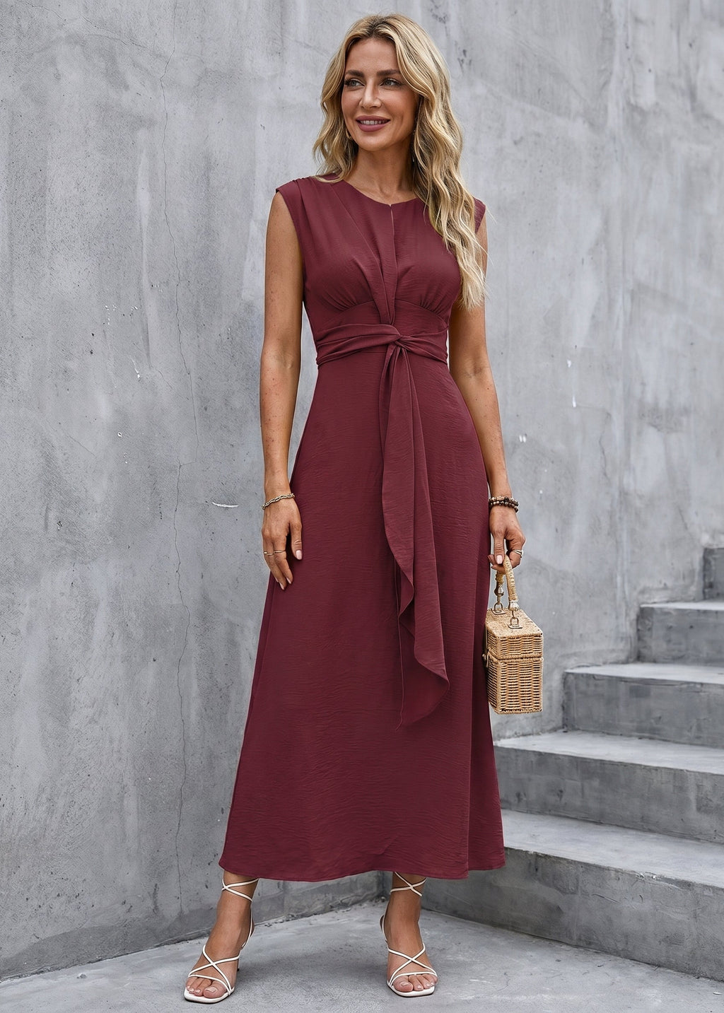 Lora Vestido Nudo