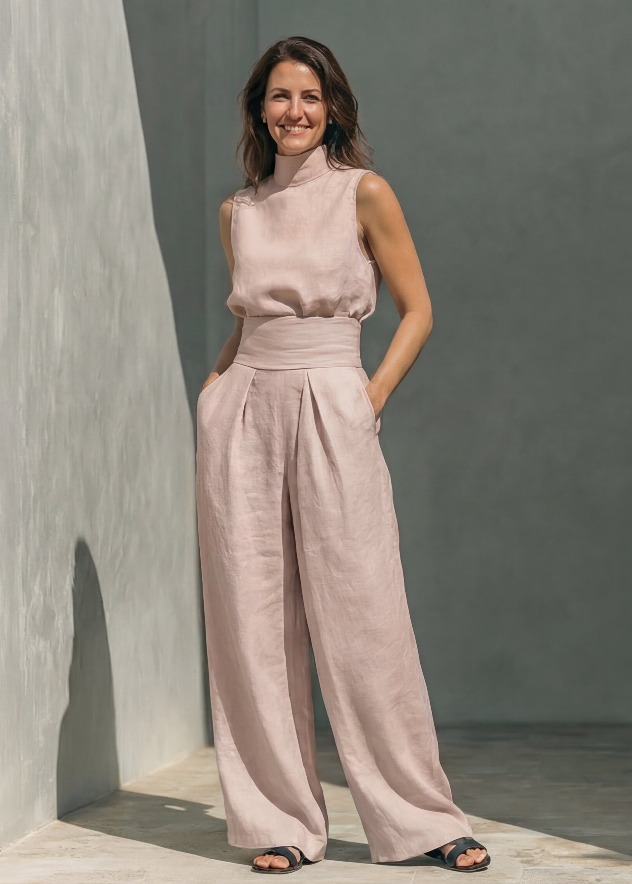 Abril Set Blusa Y Pantalón