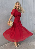 Larisa Vestido Largo Escote V