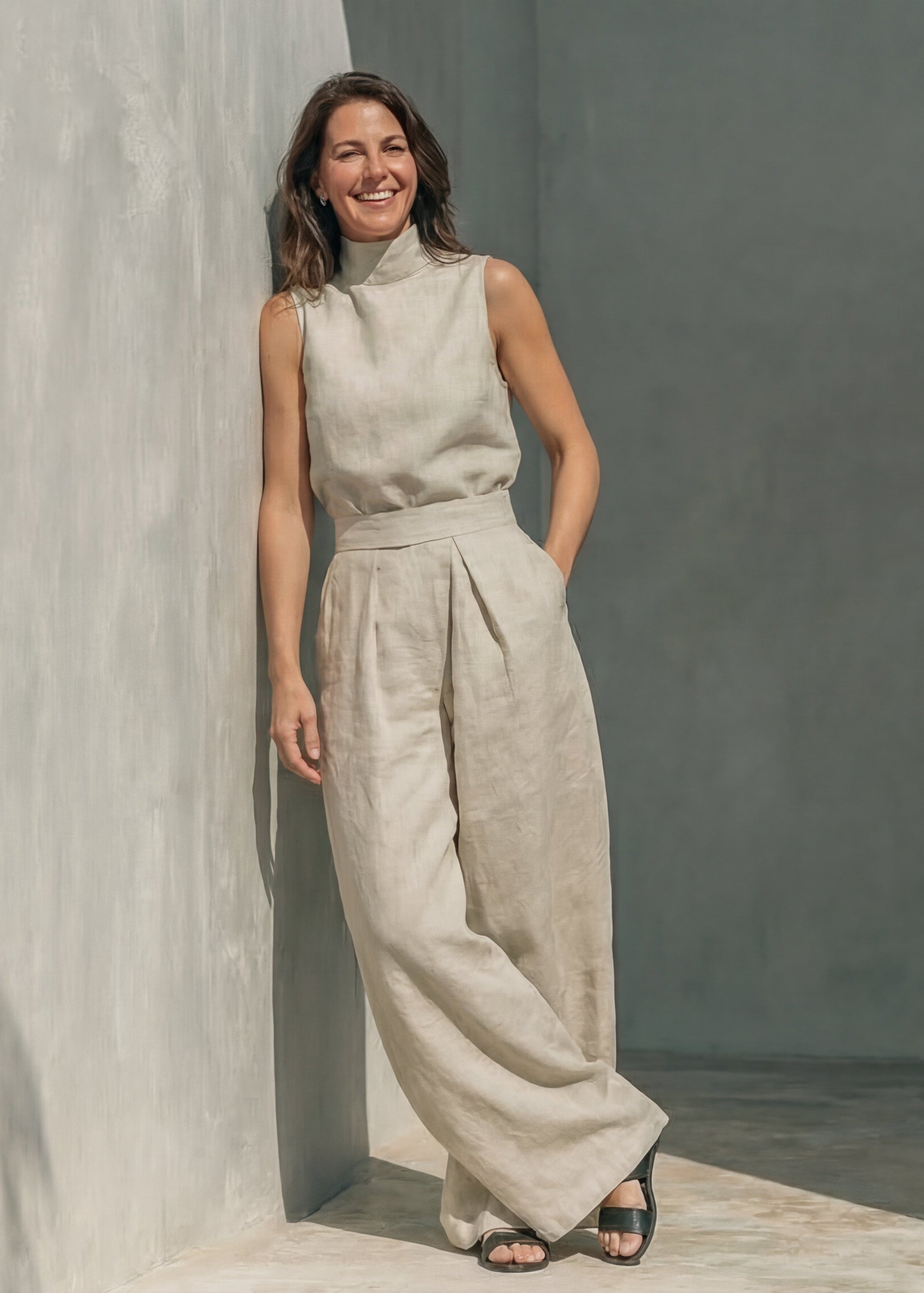 Abril Set Blusa Y Pantalón